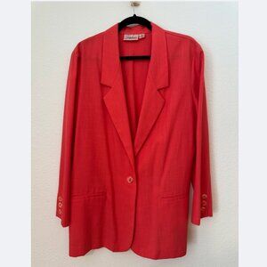 Jaclyn Smith  Linen Blend Blazer  | Size 14